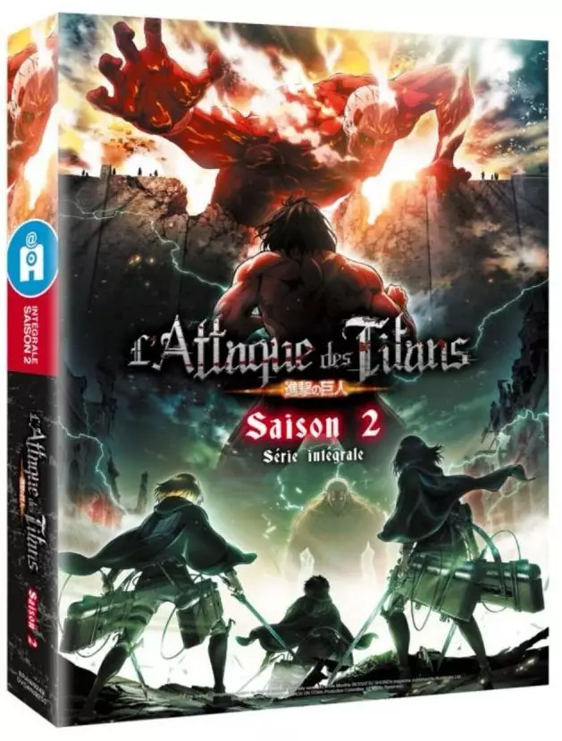 Attaque des Titans (l') (Saison 2) - Intégrale - DVD