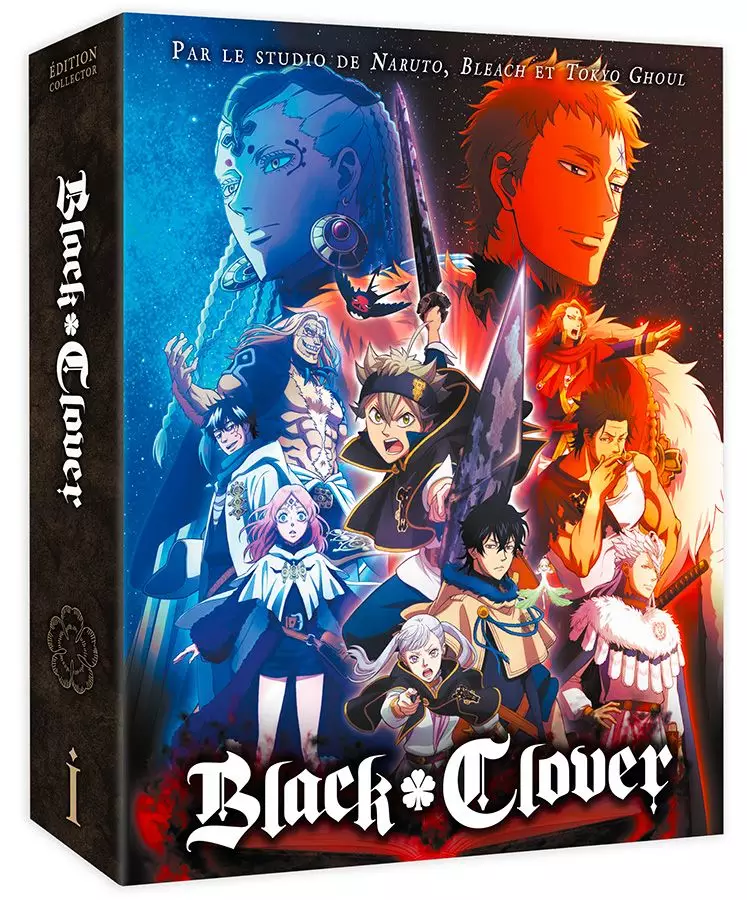Black Clover - Saison 1 - Blu-Ray Collector - Coffret Vol.1
