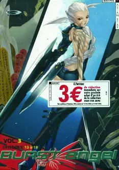 Manga - Burst Angel Vol.3