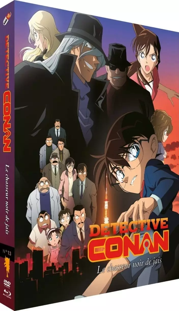 Détective Conan Le Chasseur Noir De Jais Blu-Ray Détective Conan - Film 13 : Le Chasseur noir de jais - Combo
