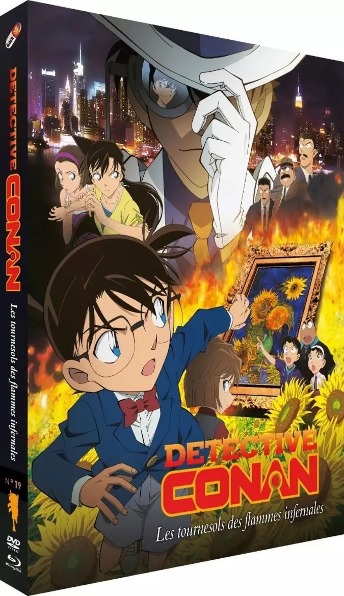 Détective Conan - Film 19 : Les Tournesols des flammes infernales - Combo Blu-ray + DVD