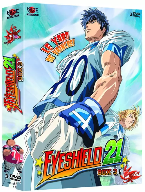 DVD Eyeshield 21 Saison 1 VOSTFR Vol.3 Anime Dvd Manga news