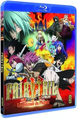manga animé - Fairy Tail - Film 1 - La prêtresse du Phoenix - Blu-Ray