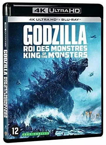 Godzilla II Roi des Monstres - 4K Ultra HD + Blu-ray 3D + Blu-ray - Édition Limitée SteelBook