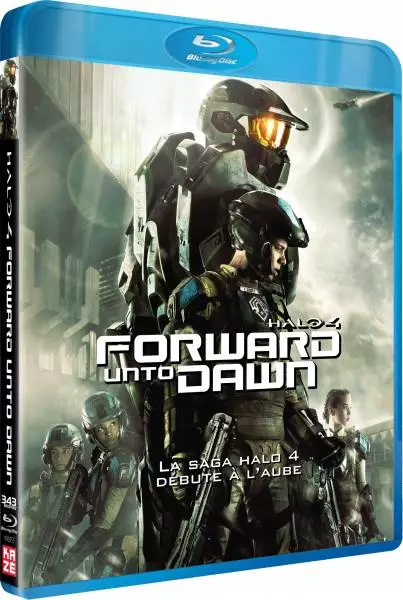 vidéo manga - Halo 4 - Forward unto dawn - Film 1 - Blu-Ray