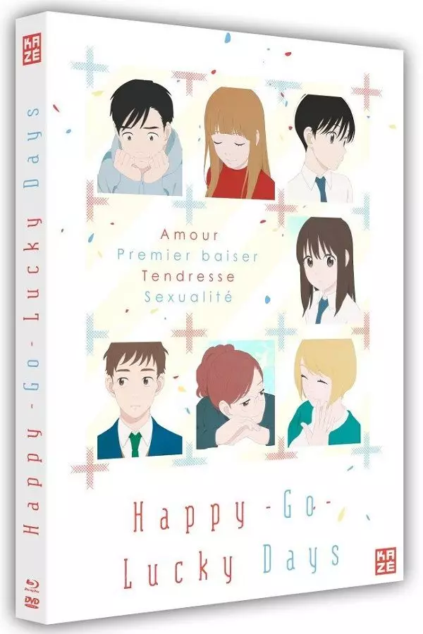 vidéo manga - Happy-Go-Lucky Days - Combo DVD Blu-Ray