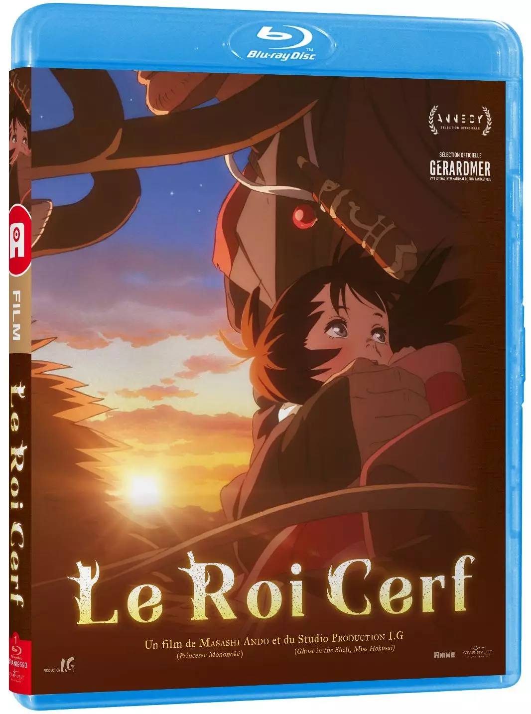 vidéo manga - Roi Cerf (le) - Blu-Ray