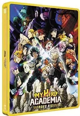 manga animé - My Hero Academia - Film 2 - Heroes Rising - Steelbook