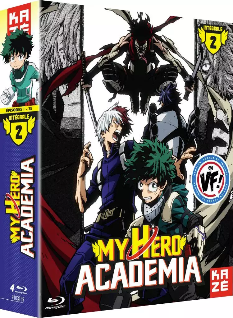 My Hero Academia - Intégrale Saison 2 - Blu-ray