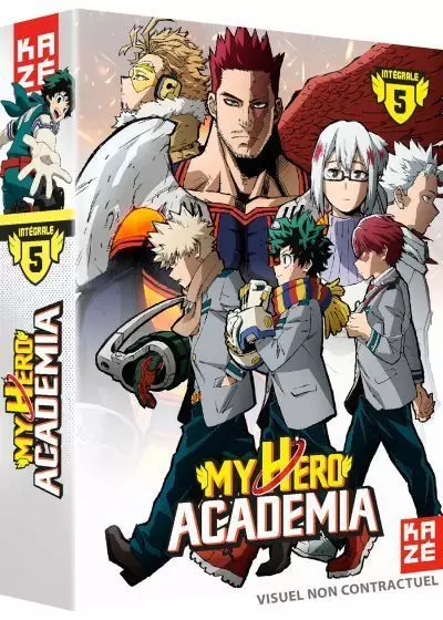 vidéo manga - My Hero Academia - Saison 5 - Intégrale - DVD