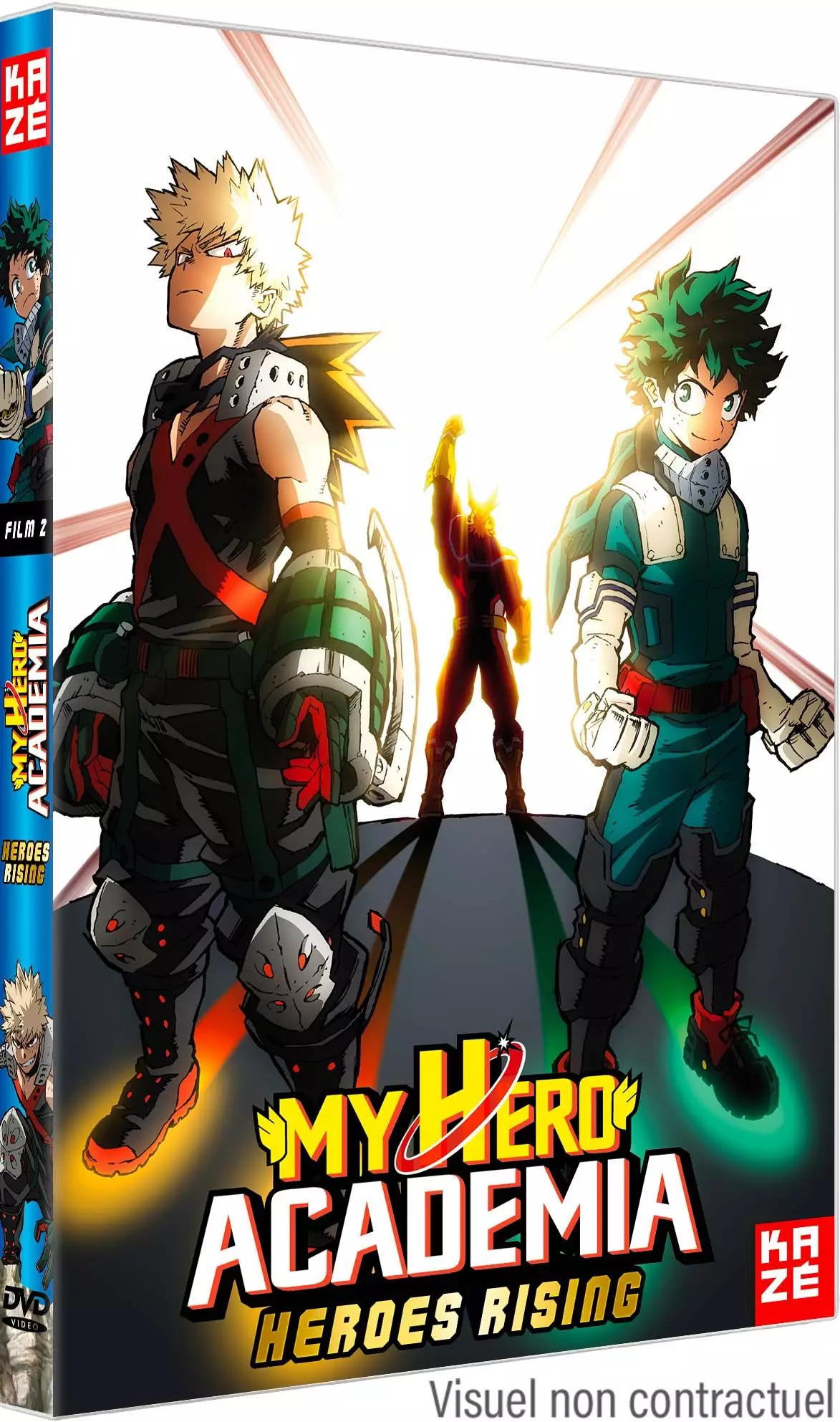 DVD Anime Boku No Hero Academia The Movie 2 - Heroes: Rising