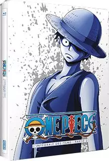 vidéo manga - One Piece - Films 6 à 9 - Coffret Blu-Ray