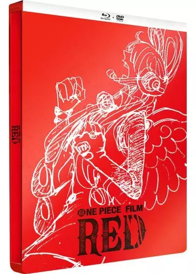 vidéo manga - One Piece - Film 15 - Red - Combo - Steelbook Edition