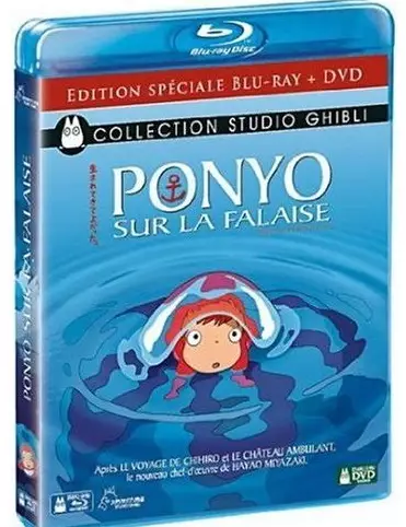 Ponyo Sur la Falaise - Blu-Ray + Dvd