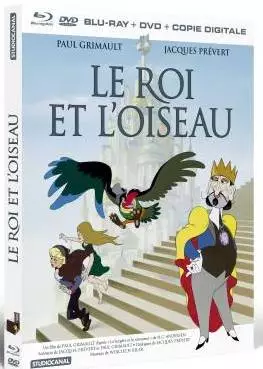 manga animé - Roi et l'oiseau (le) Combo Blu-Ray + DVD