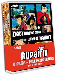 anime - Edgar de la Cambriole - Lupin pack 6 films