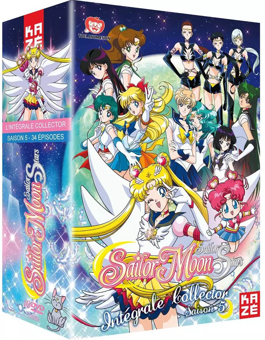 Dvd Sailor Moon Saison 1 Partie 1 DVD Sailor Moon - Intégrale Saison 5 - Anime Dvd - Manga news