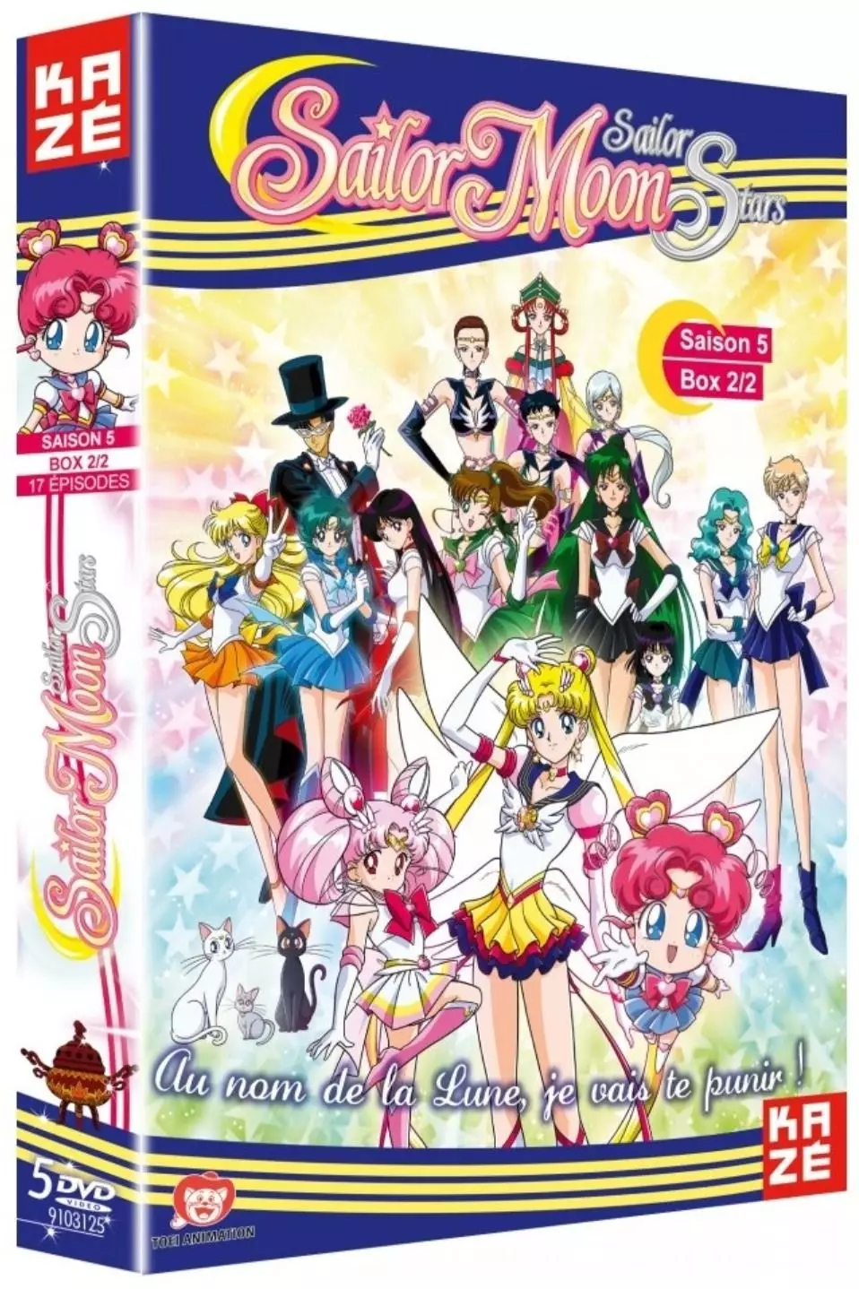 DVD Sailor Moon Saison 5 Sailor Stars Coffret Vol.2 Anime Dvd Manga news