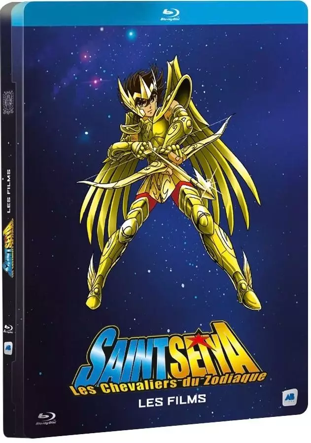 Saint Seiya - Les Chevaliers du Zodiaque - Intégrale 5 Films Blu-Ray Steelbook