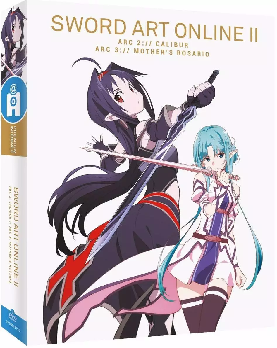 DVD Sword Art Online II Arc 2 et 3 Calibur Mother's Rosario