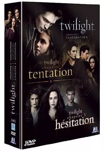 Twilight : chapitres 1 à 3 - Coffret 3 DVD