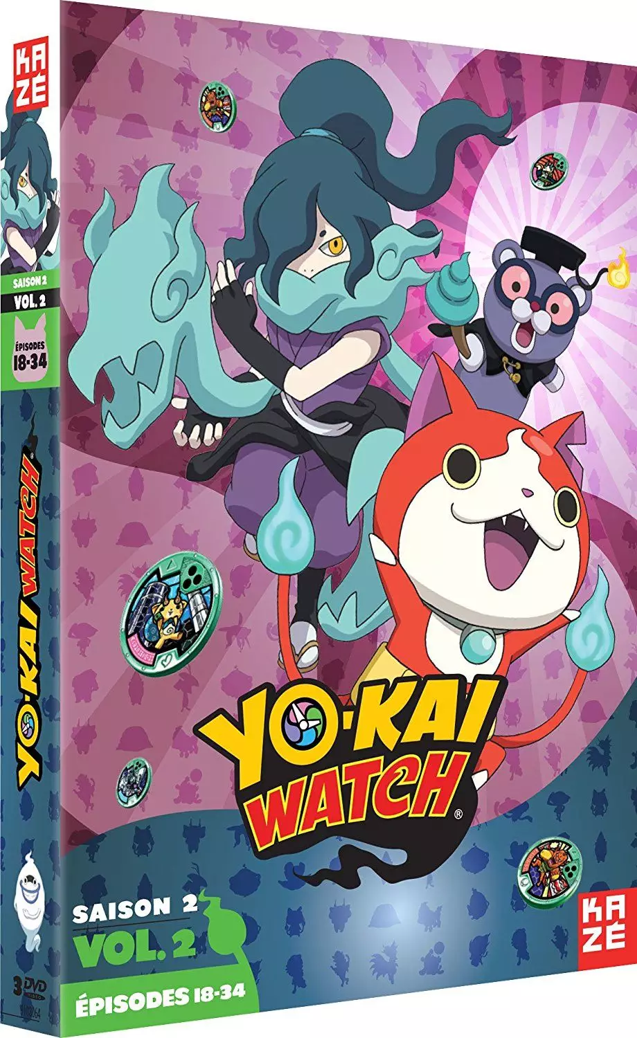 DVD Yokai Watch Saison 2 Vol.2 Anime Dvd Manga news
