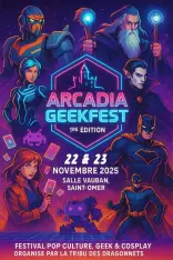 évenement - Arcadia Geekfest