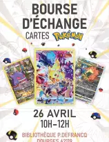 évenement - Bourse d'échange de cartes Pokémon - Dourges