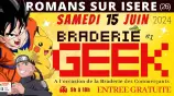évenement - Braderie du Geek - Romans-sur-Isère #1
