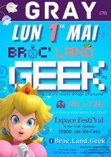 évenement - Broc' Land Geek - Gray