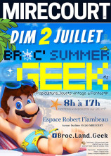 évenement - Broc' Summer Geek - Mirecourt