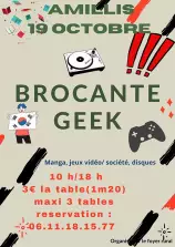 évenement - Brocante Geek Amillis