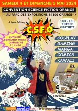 évenement - C.S.F.O - Convention Science Fiction Orange - 6e édition