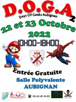 évenement - Days of The Geeks Aubignan 2022