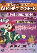 évenement - Les Fouilles Archéolo'Geek