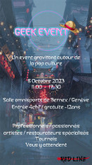 évenement - GeekEvent