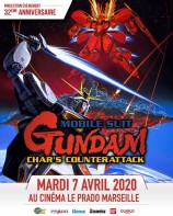 évenement - Projection - Mobile Suit Gundam : Char contre-attaque au cinéma Le Prado