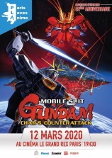 évenement - Projection - Mobile Suit Gundam : Char contre-attaque au Grand Rex