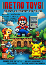 évenement - Retro Toys Saint-Laurent-En-Caux