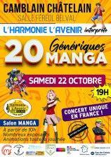 évenement - Salon Manga de Camblain Châtelain