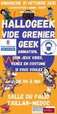 évenement - Vide grenier geek Hallogeek - 1e édition (2021)
