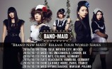 évenement - Band-Maid - Tour World Series 2016