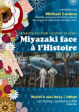 évenement - Conférence - Miyazaki face à l'Histoire
