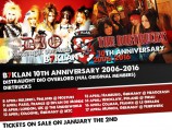 évenement - B7KLAN 10th Anniversary Tour with DIO - DISTRAUGHT OVERLORD and DIRTRUCKS