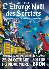 évenement - L’étrange Noël des sorciers 2025