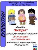 évenement - Exposition "Mangas"