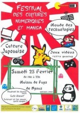 évenement - Festival des cultures numériques et manga de Nyons 2017