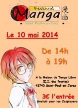 évenement - Festival Manga de Saint-Paul en Jarez - 3ème édition
