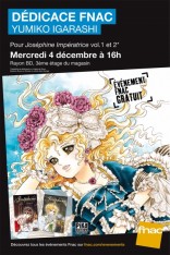 évenement - Yumiko Igarashi à la Fnac Saint Lazare