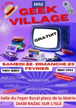 évenement - Mini Geek Village